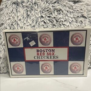 Brand New Boston Red Sox Checkers Game